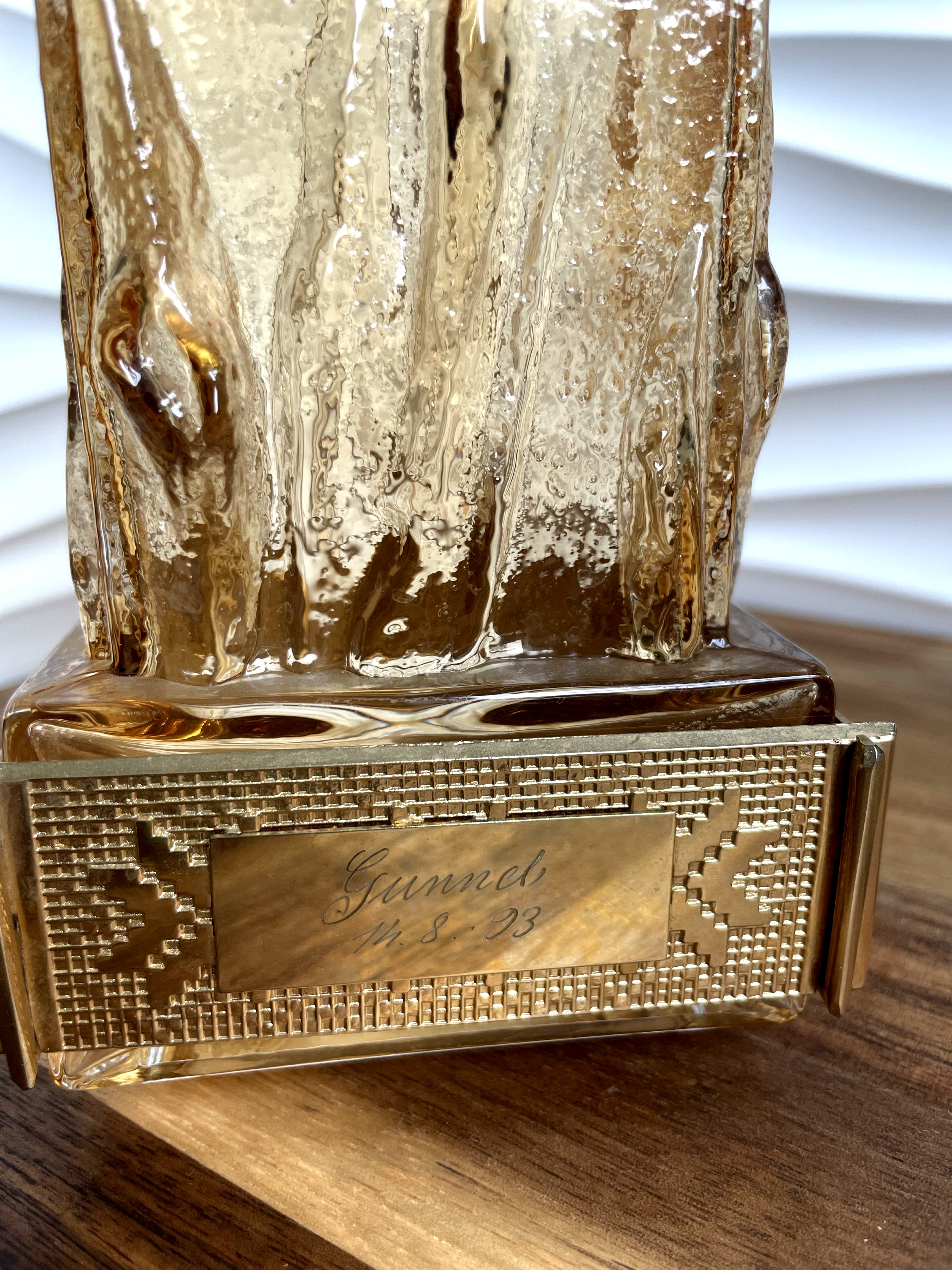 Amber Vase